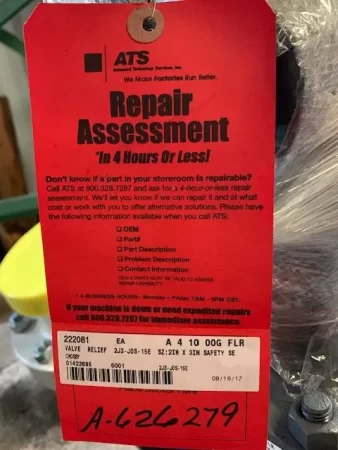 2×3 Crosby Safety Relief Valve 2J3-JOS-15E , Rebuilt Storeroom Spare