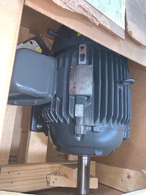 25hp 1775rpm 460v frame 284T US Motors AC Motor, New Storeroom Spare