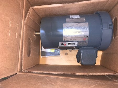 1hp 460v 1750rpm frame 143TC US Motors AC Motor, New Storeroom Spare