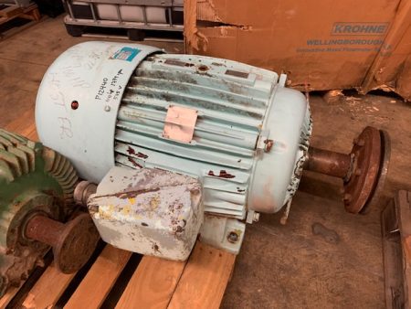 100HP BBC AC Motor, 1779rpm, 575 volts, 90 Amps, 405T Frame