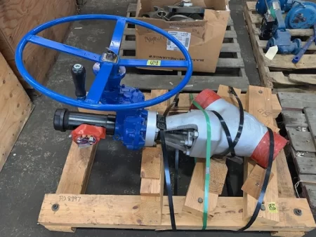 4″-2900# Flowserve Globe Valve Hand wheel operated , Unused Condition