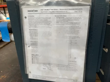 Falk Ultra Max Gear Drive Model RK2060F 2A Ratio 17.190 New Storeroom Spare