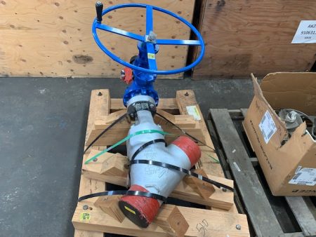 4″-2900# Flowserve Globe  Valve Hand wheel operated , Unused Condition