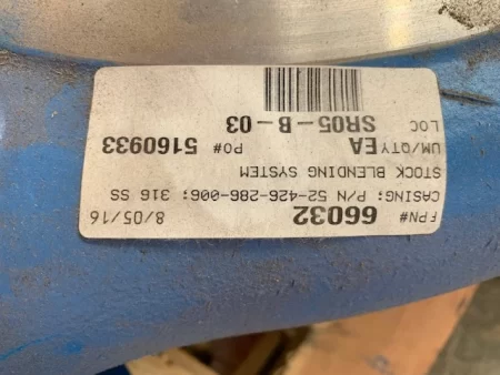 Volute Casing and Impeller for Allis Chalmers 4×6-13 Pump, New Storeroom Spare
