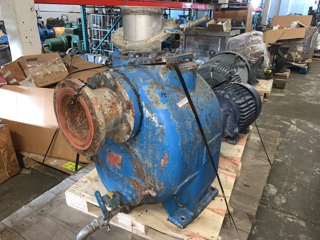 Gorman-Rupp Self Priming Pump 6″ with 15hp motor