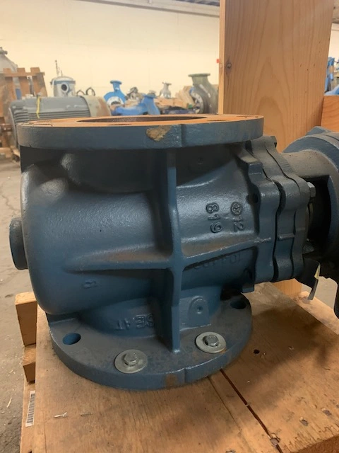 Dezurik 6″ Eccentric Plug Valve, New Storeroom Spare