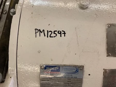 150 hp General Electric DC Motor 238 Amps 1150/1800 rpm