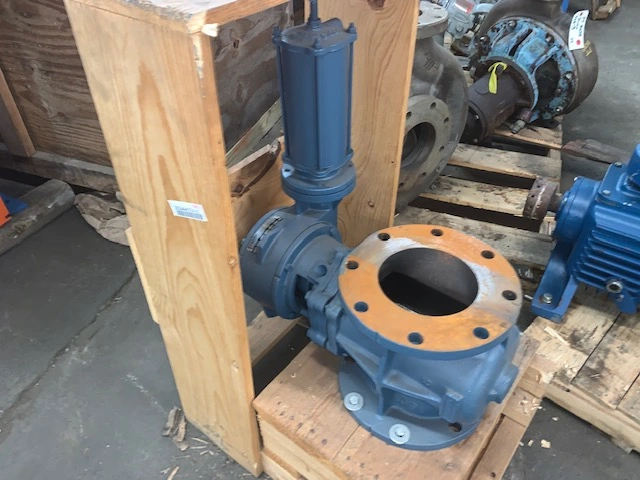 Dezurik 6″ Eccentric Plug Valve, New Storeroom Spare