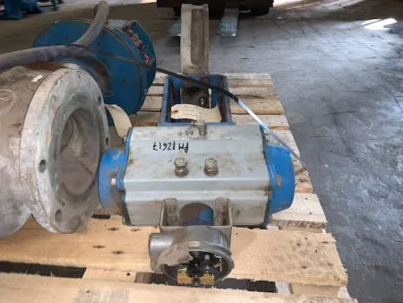 Neles Jamesbury 10″Butterfly Valve with Pneumatic Actuator