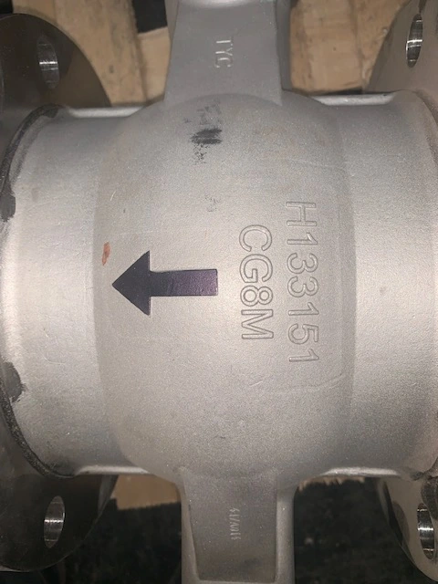 6″ Neles Jamesbury V-Ball Valve New Storeroom Spare