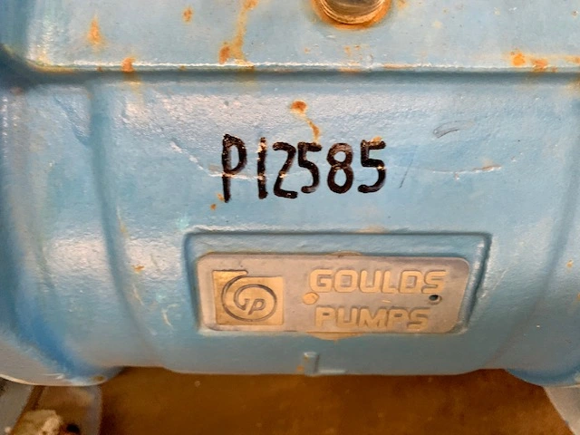 Goulds pump model 3180 size 8×10-22