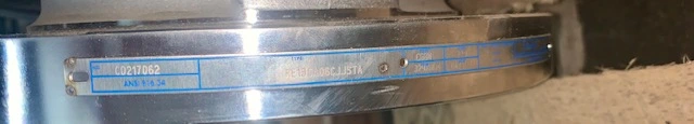 6″ Neles Jamesbury V-Ball Valve New Storeroom Spare