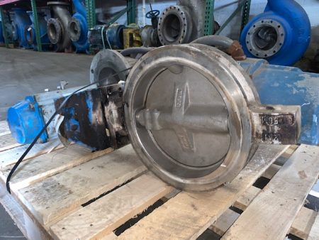 Neles Jamesbury 10″Butterfly Valve with Pneumatic Actuator