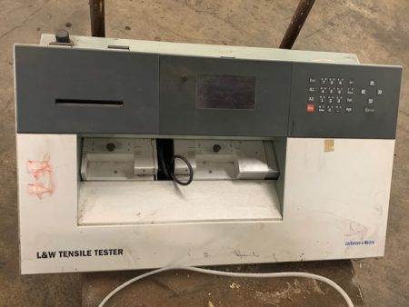 Lorentzen & Wettre tensile tester