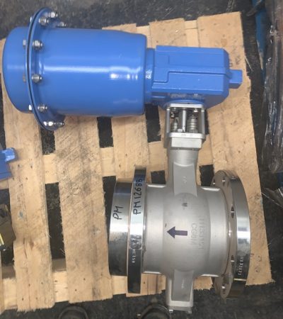 6″ Neles Jamesbury V-Ball Valve New Storeroom Spare