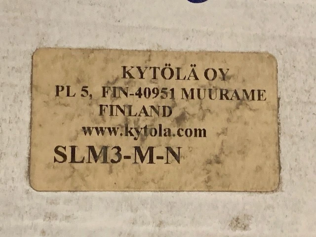 Kytola Instruments SLM3 Seal Water Flowmeter, New Storeroom Spare