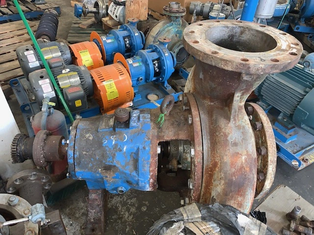 Goulds 3175 10×12-18 stainless steel stock pump