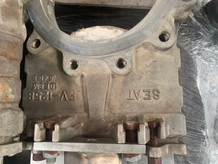 Fabri-Valve 10″-150 knife gate valve, hand wheel operated