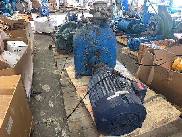 Gorman-Rupp Self Priming Pump 6″ with 15hp motor