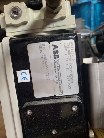 Neles Jamesbury 4″-150 V-Ball Valve with Pneumatic Actuator , Unused