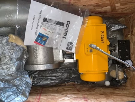 4″ Cosmix Fine Ceramic Ball Valve New Storeroom Spare
