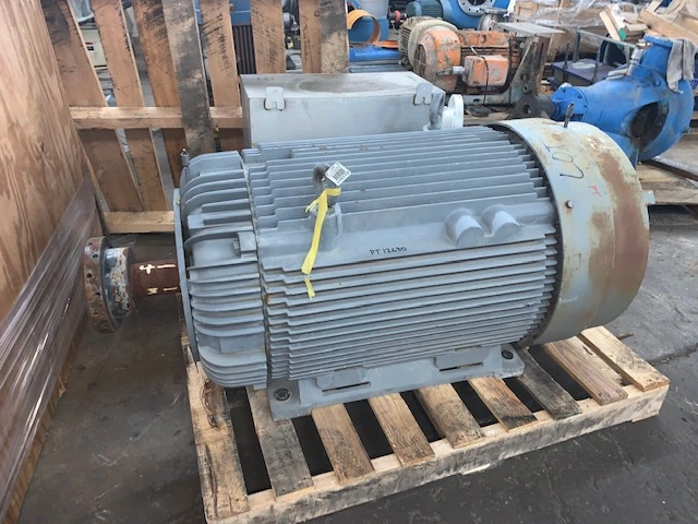 250 hp 1188 rpm 460 volts Reliance Electric AC Motor