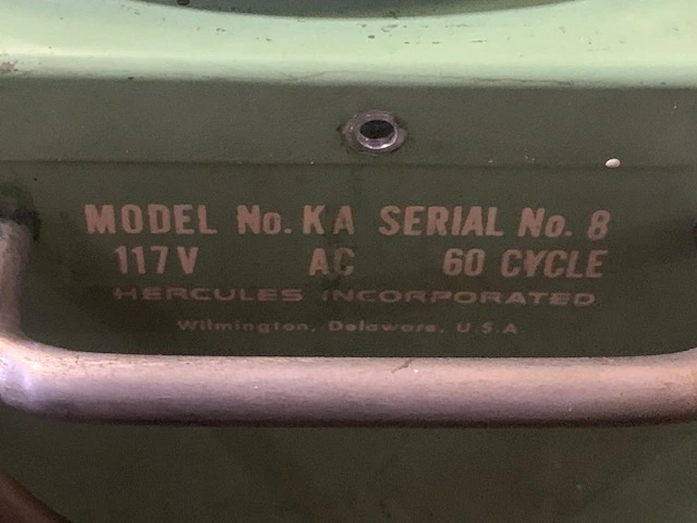 Hercules Sizing Tester Model KA