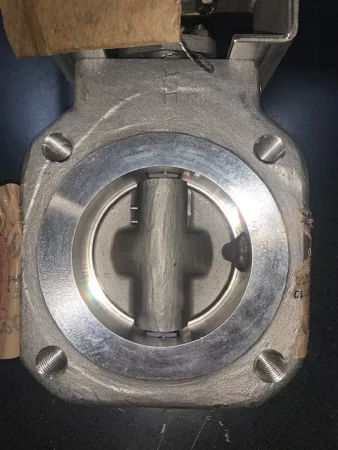 3″ Fisher A41 Butterfly Valve with actuator and positioner New Storeroom Spare