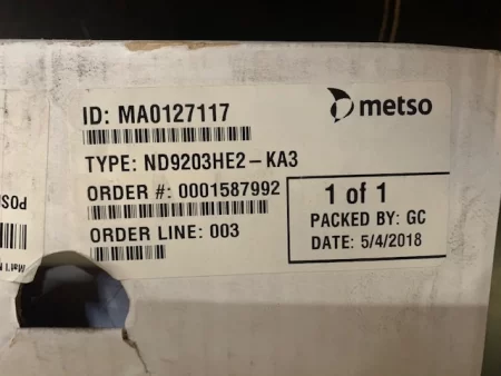 Metso / Neles Electro Pneumatic Positioner type ND9203HE2-KA3 New Storeroom Spare