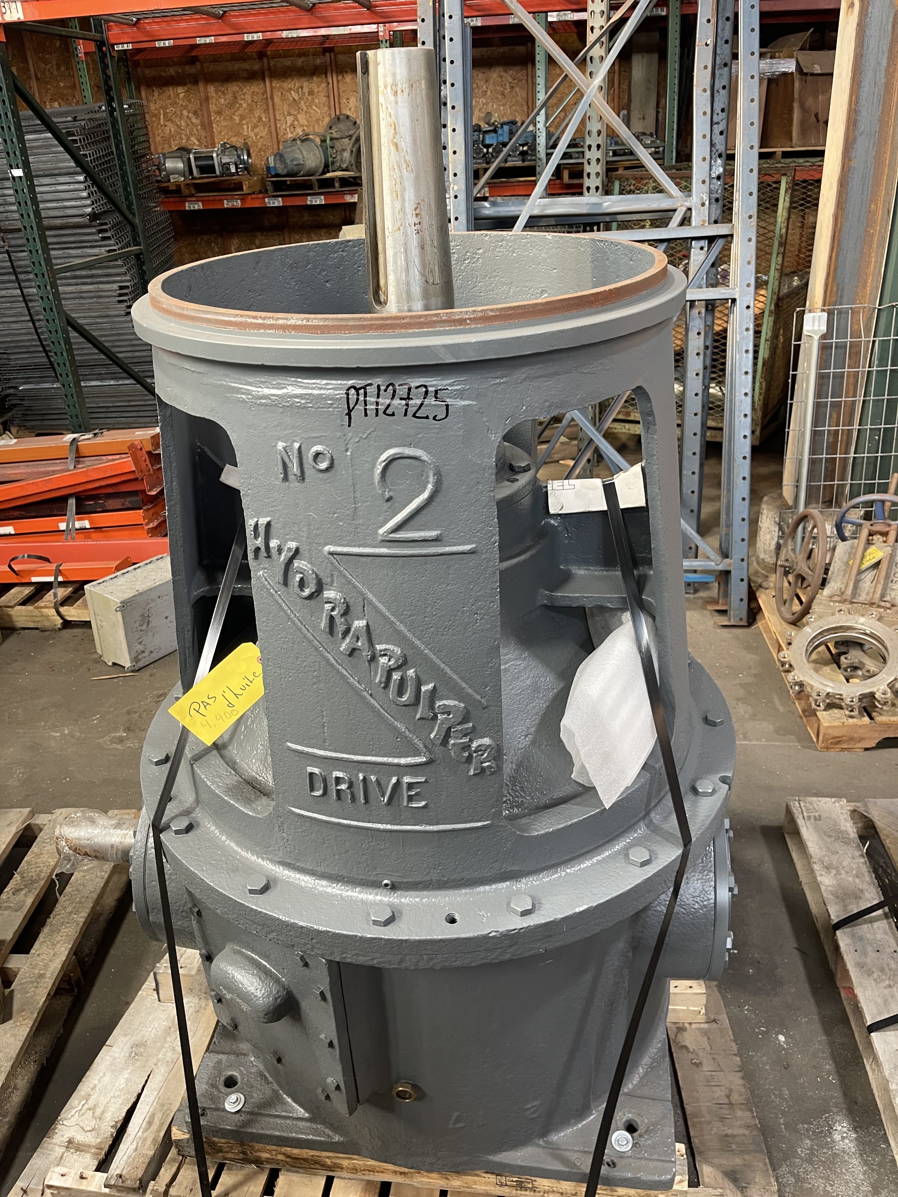 Black Clawson No. 2 Hydrapulper Gear Drive, Remanufactured