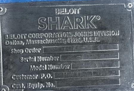 Rotating Assembly for Beloit Jones Shark Horizontal Pulper