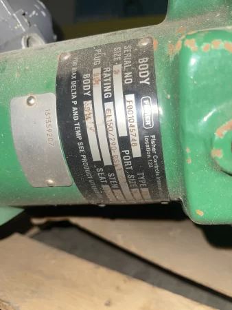 Fisher 2″ ED Steam Valve New Storeroom Spare