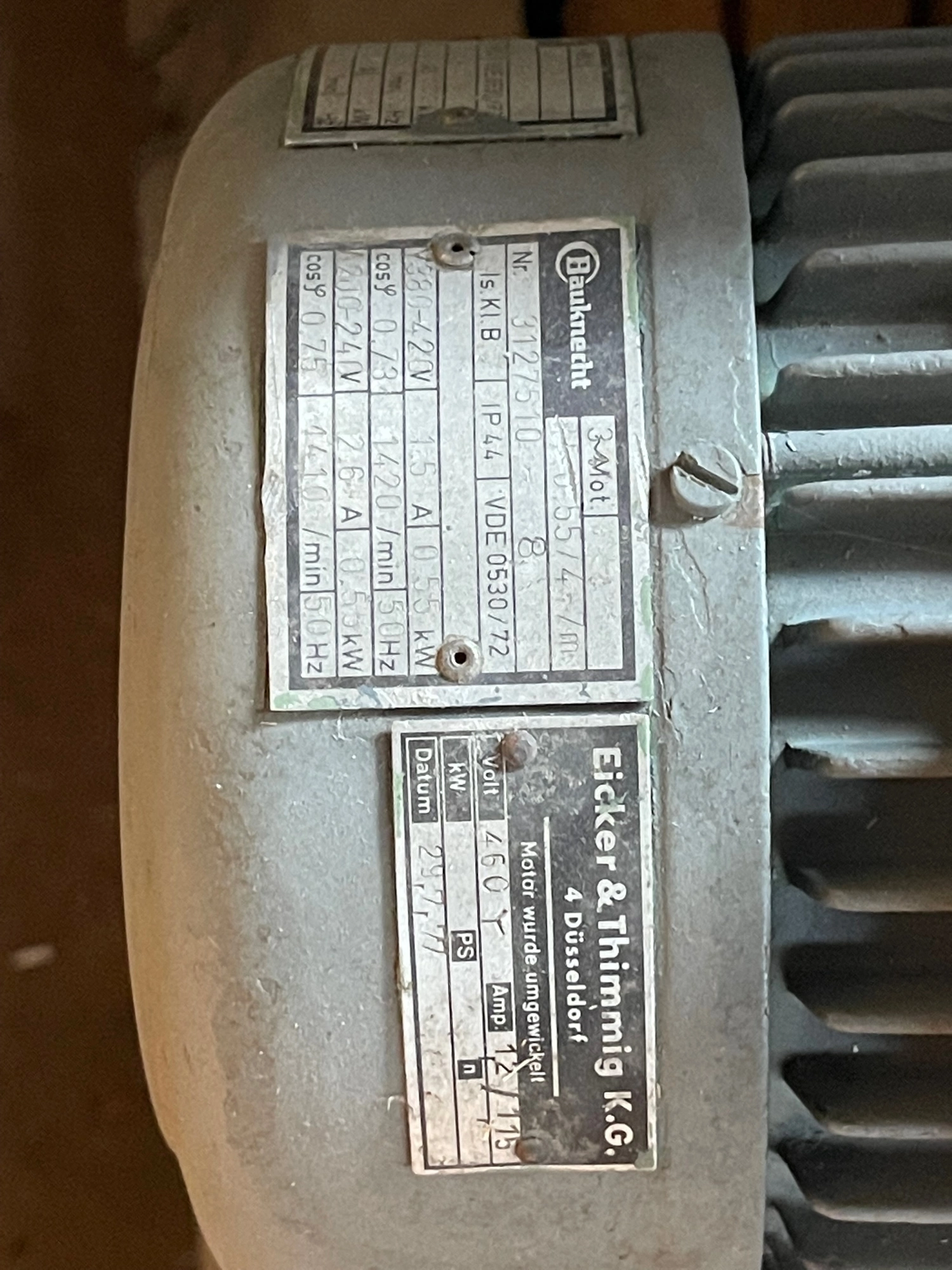 PIV G3A5-DU-Format Gear Reducer