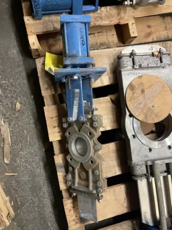3″ Through Port Trueline TL 316 stainless pneumatic knife gate valve