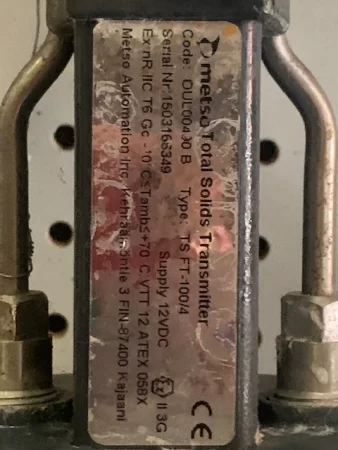 4″ Valmet Metso Microwave Consistency Transmitter