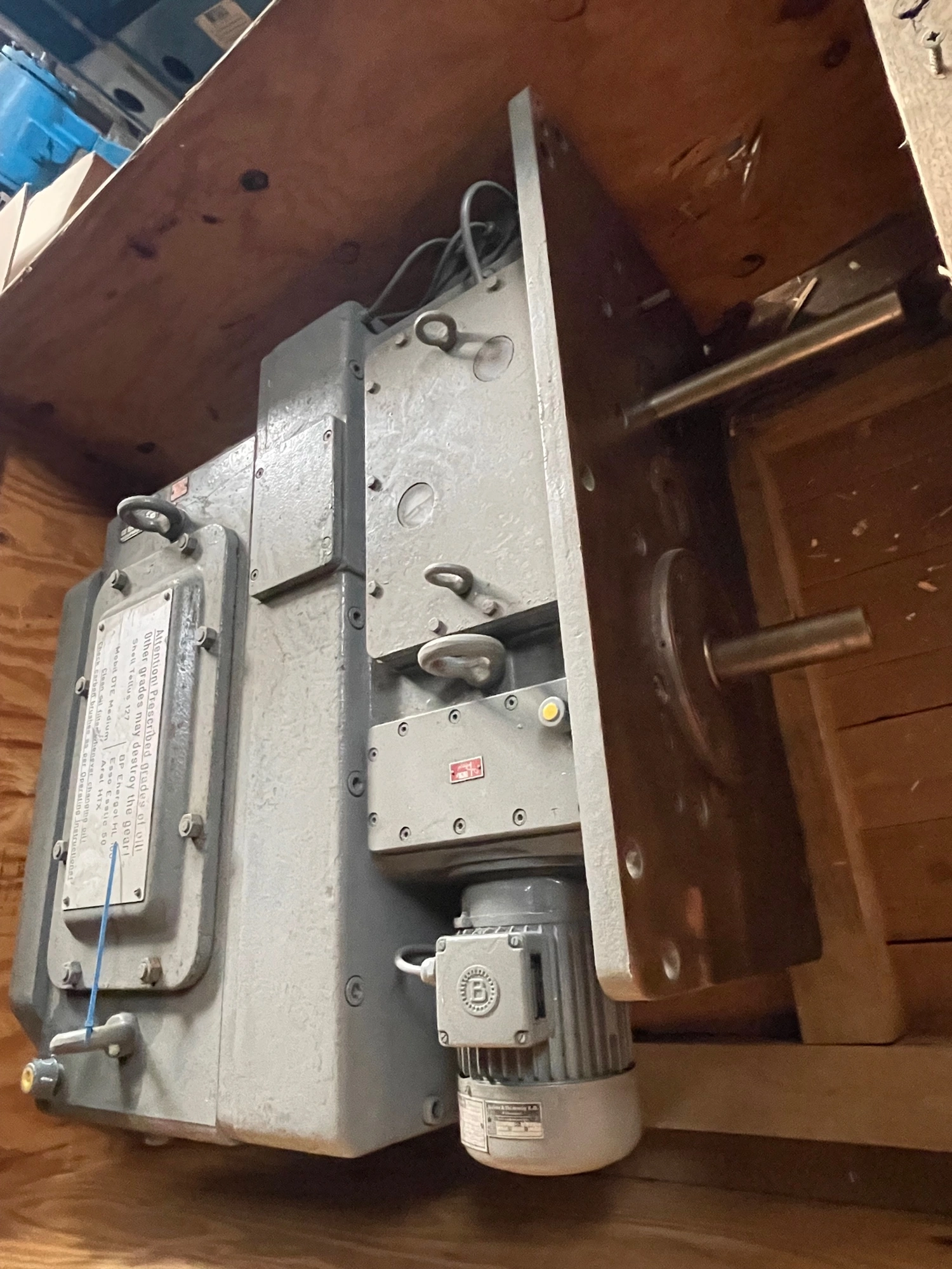 PIV G3A5-DU-Format Gear Reducer