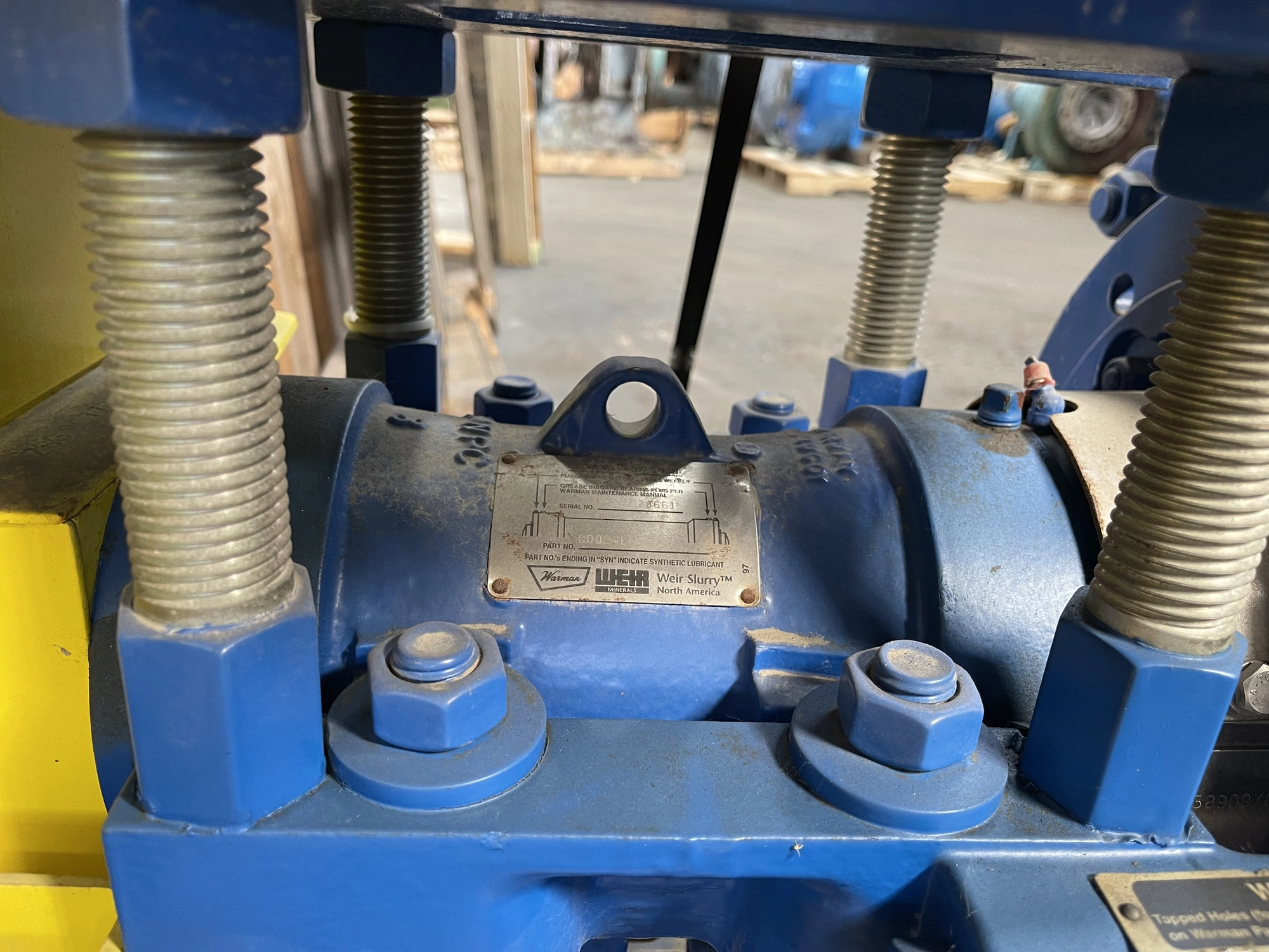 Warman / Weir Minerals 3/2AH Horizontal Centrifugal Slurry Pump , New Storeroom Spare