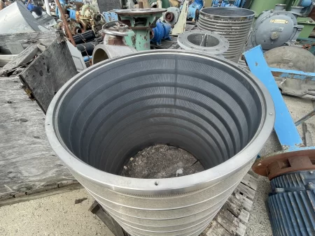Slotted Basket for Pressure Screen 0.008 Slot size