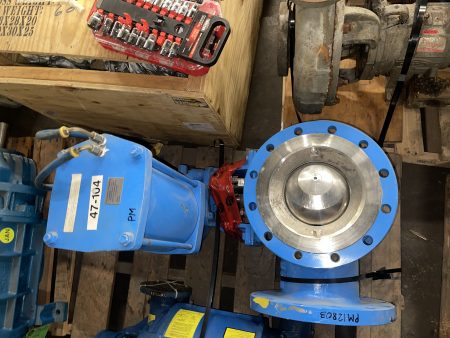 10″-150# Neles Jamesbury 3 way Ball Valve