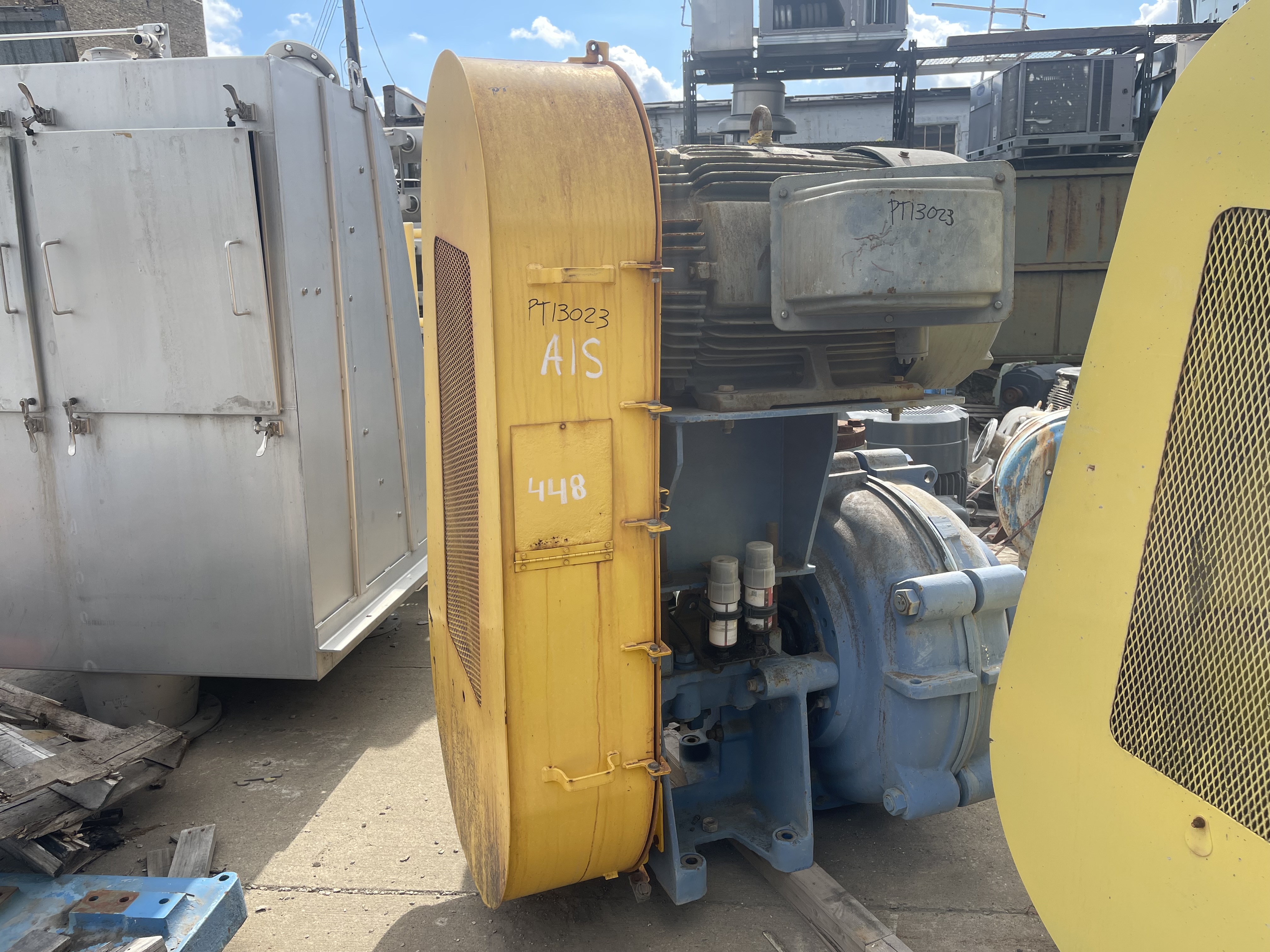 Warman 10/8M  Horizontal Slurry Pump with base and motor