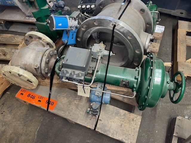Fisher control valve type ED size 4\