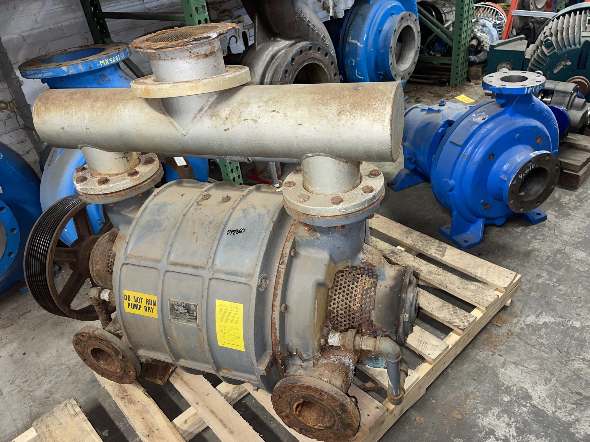 Nash Vacuum pump size CL1002