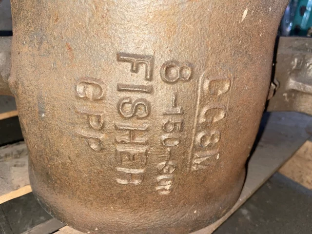 Fisher V-Ball Control Valve size 8