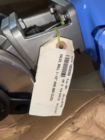 Neles Jamesbury 1.5″ Ball Valve with Pneumatic Actuator New Storeroom Spare