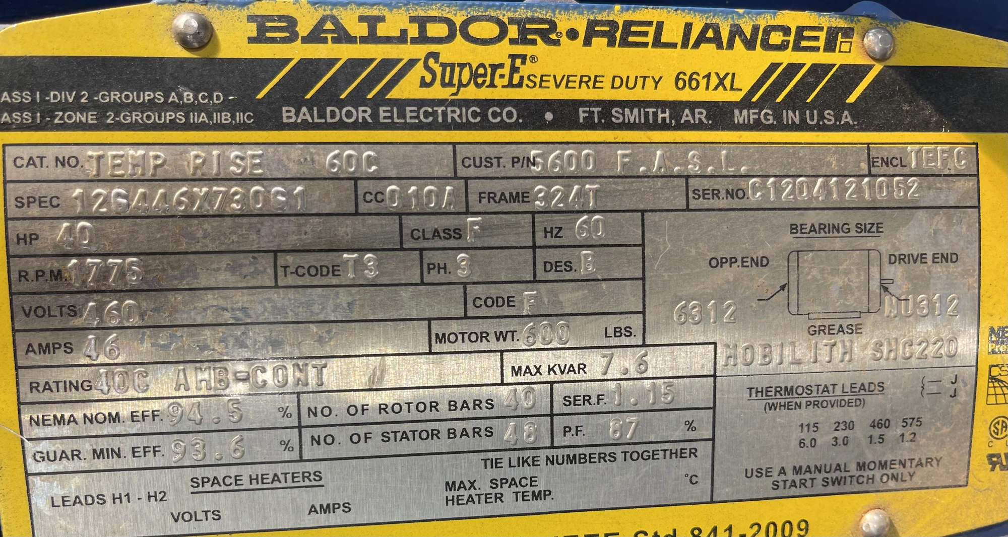 Warman / Weir Minerals 3/2AH Horizontal Centrifugal Slurry Pump , New Storeroom Spare