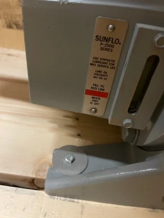 Sundyne Sunflo P-2500 Series pump New Storeroom Spare
