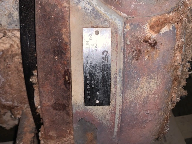 Ahlstrom / Sulzer model MCE12-3-V Medium Consistency Pump