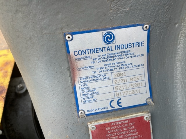 Continental Blower Type 077A-06RT