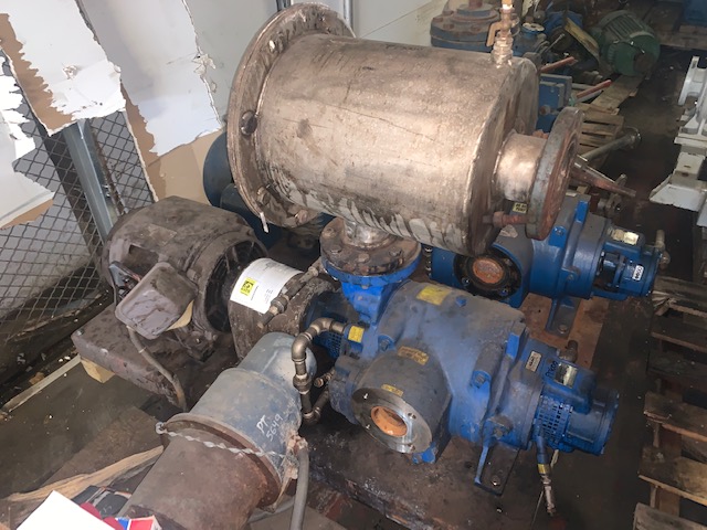 Nash Vacuum Pump Size SC 3/5 with base and motor