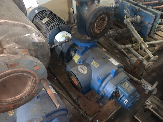Nash Vacuum Pump Size SC 3 with base and motor